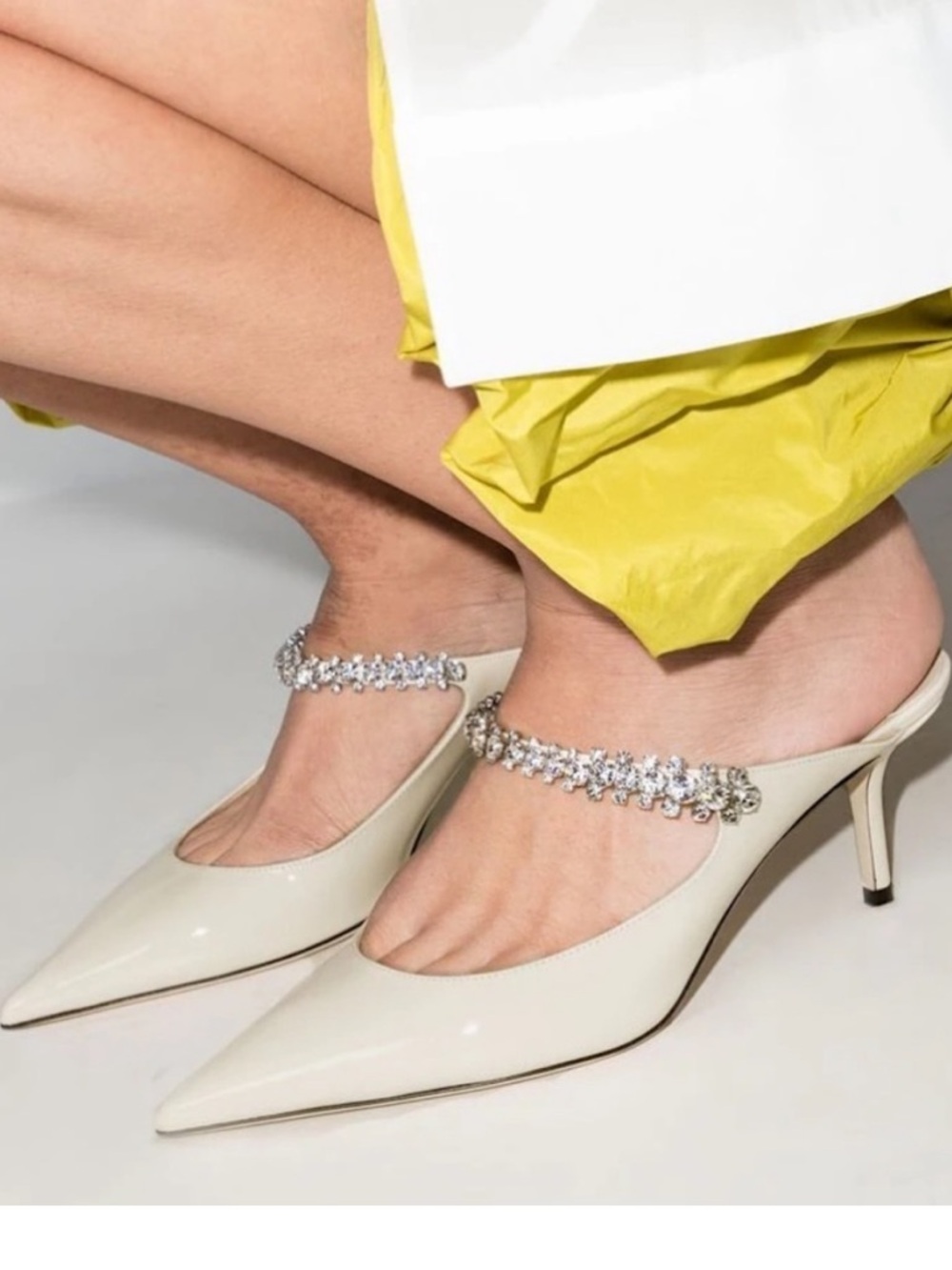 Jimmy Choo Bing 65 Off White